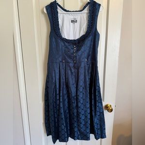 Authentic Oktoberfest Dirndl and beaded Apron